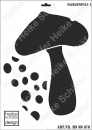 Schablone-Stencil A3 065-0878 Fliegenpilz